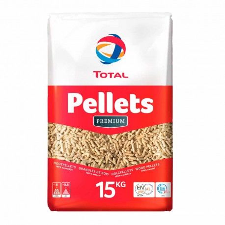 Pellets Total Pellet Premium – Palet de 66 sacos de 15 kg (990 kg)