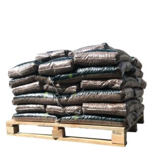 Pellets 100 % chêne – demi-palette 495 kg