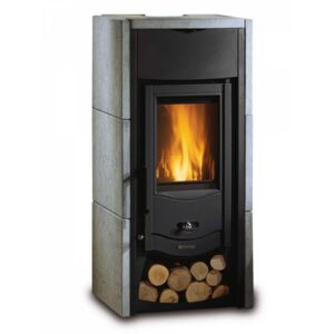 Estufa de leña Asia BII Piedra Natural 7 kW – La Nordica