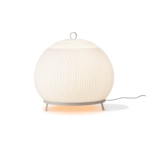 Lampadaire LED KNIT - Sculpture Lumineuse en Maille