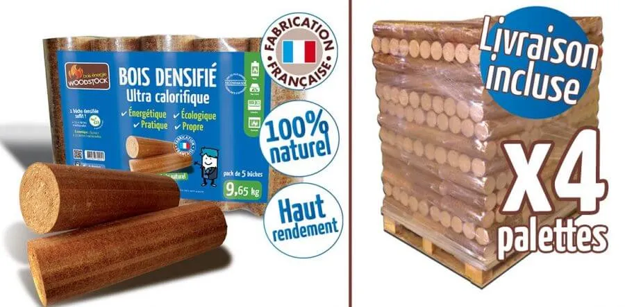 jpeg-7-900x443-1 Bûches Calorifiques WOODSTOCK 4 Palettes, Sacs De 5 Bûches – Image 1